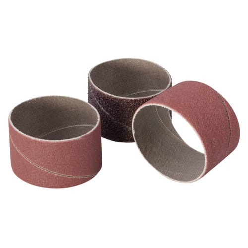 WOLFCRAFT Schleifbänder-Set, Ø 45 mm - braun