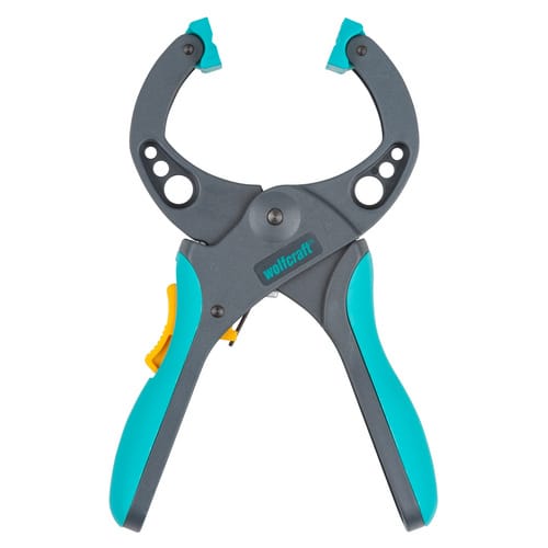 WOLFCRAFT Zwinge, Länge: 22 cm, Kunststoff - schwarz