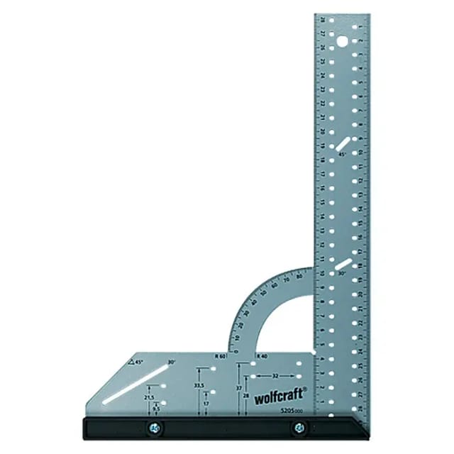 WOLFCRAFT Winkel »5205000« - grau