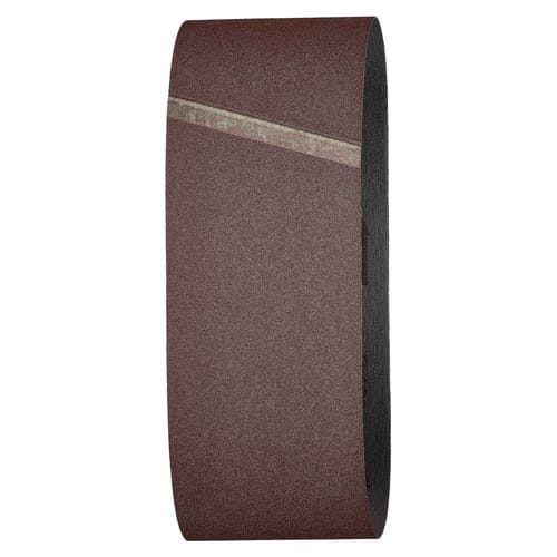 WOLFCRAFT Schleifband, Körnung: k180, Korund, rot