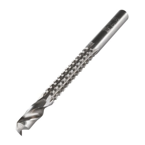 WOLFCRAFT Fräsbohrer, Zylinder - silberfarben
