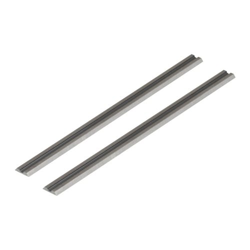 WOLFCRAFT Wendehobelmesser, Breite: 0,55 cm, Länge: 7,55 cm, beidseitig, metallfarben - silberfarben