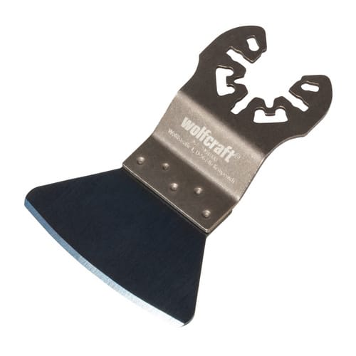 WOLFCRAFT Schaber »PRO«, Starr, Kohlenstoffstahl (HCS) - schwarz