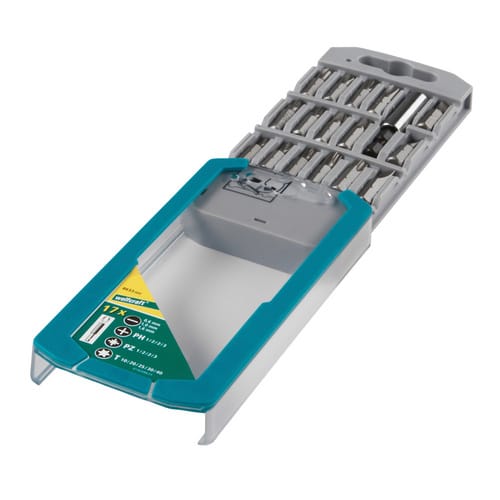 WOLFCRAFT Bitsatz »8633000«, 1/4"-Sechskant - silberfarben