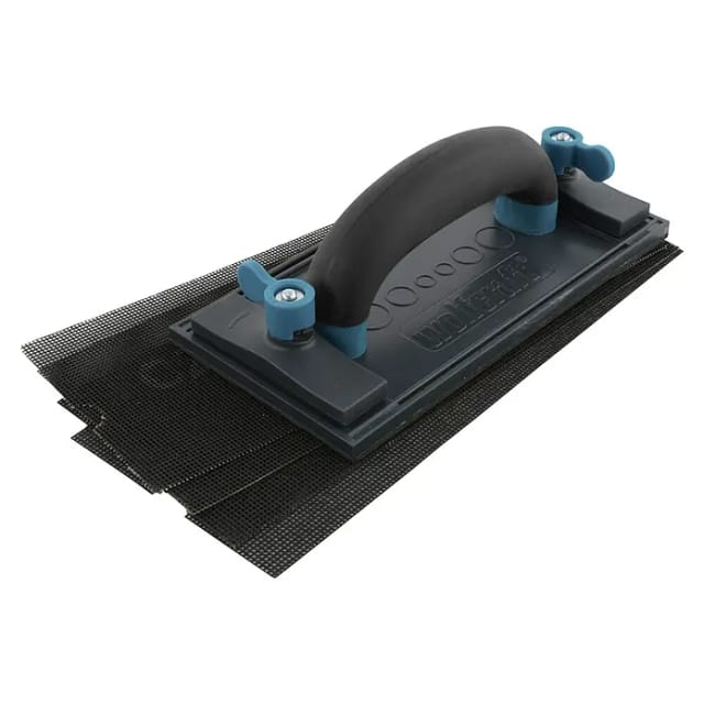 WOLFCRAFT Handschleiferset Kunststoff 23 x 11 x 8 cm 5-tlg. - schwarz