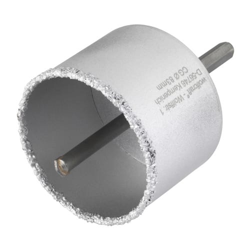 WOLFCRAFT Bohrkranz, Ø: 83 mm, Hartmetall - silberfarben