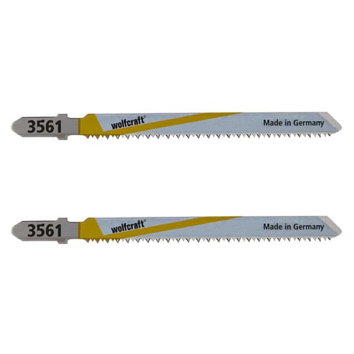 WOLFCRAFT Stichsägeblatt, Länge: 75 mm, Bimetall - silberfarben