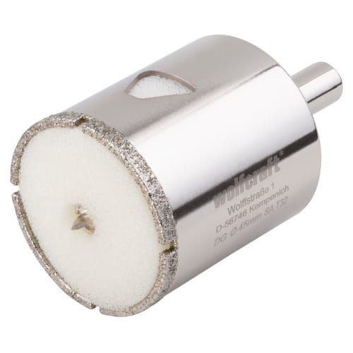 WOLFCRAFT Lochsäge »Ceramic«, Ø: 45 mm, Metall - silberfarben