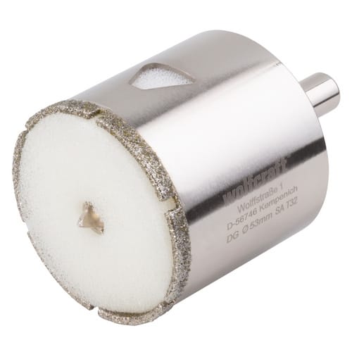 WOLFCRAFT Lochsäge »Ceramic«, Ø: 53 mm, Metall - silberfarben