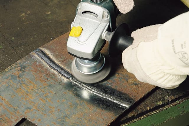 WOLFCRAFT Topf-Drahtbürste, Ø 90 mm - silberfarben