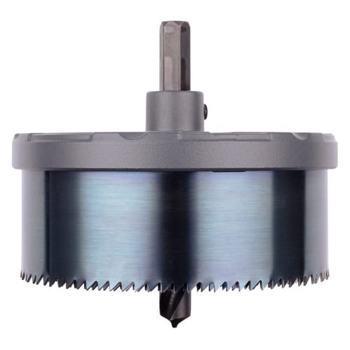 WOLFCRAFT Lochsägen-Set »2162000«, Ø: 68, 80, 95, 60, 74 mm, Metall - silberfarben