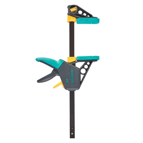 WOLFCRAFT Zwinge, Länge: 30 cm, Kunststoff - schwarz