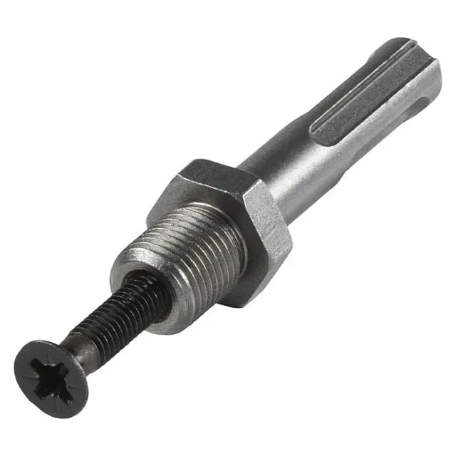 WOLFCRAFT Bohrfutteradapter, Stahl - silberfarben