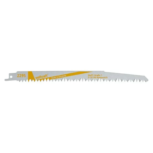 WOLFCRAFT Säbelsägeblatt, Länge: 210 mm, Chrom-Vanadium-Stahl - silberfarben