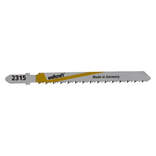WOLFCRAFT Stichsägeblatt, Länge: 70 mm, Schnellarbeitsstahl (HSS) - silberfarben