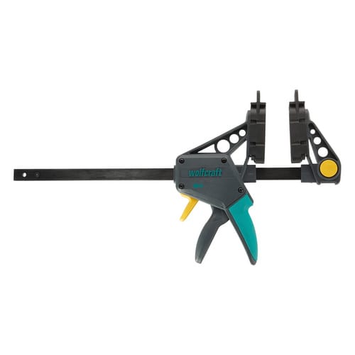 WOLFCRAFT Zwinge, Länge: 69,9 cm, Kunststoff - schwarz