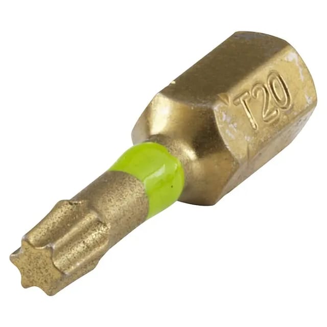 WOLFCRAFT T-Bit »1298000«, 1/4"-Sechskant - goldfarben