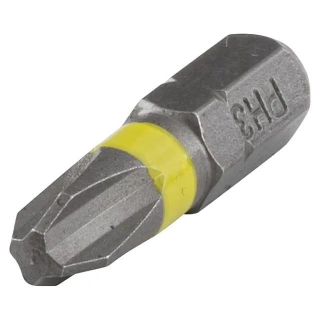 WOLFCRAFT Solid-Bit »1332000«, PH3, 3 Stück - grau