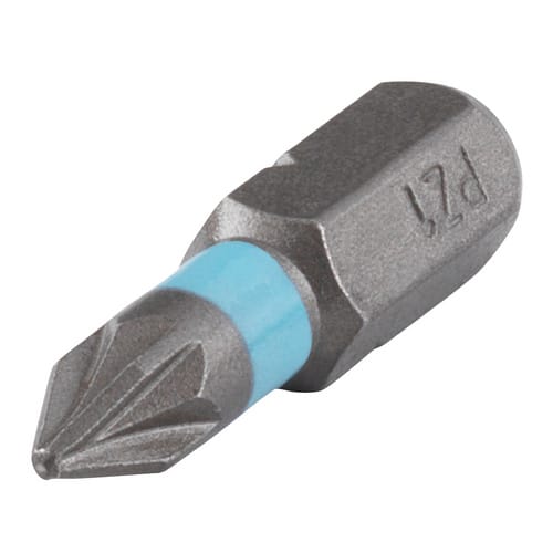 WOLFCRAFT Bit »1333000«, 1/4"-Sechskant, 3 Stück - silberfarben