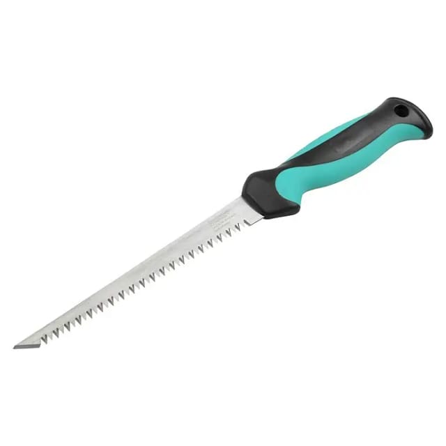 WOLFCRAFT Hand-Stichsäge, Länge: 31,8 cm, Material Sägeblatt: Metall - silberfarben