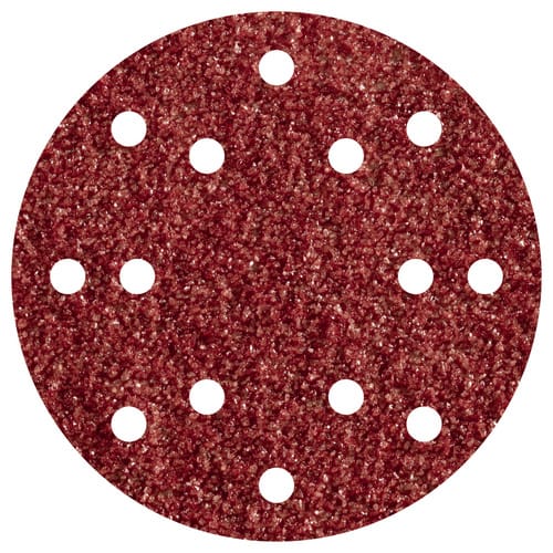 WOLFCRAFT Schleifscheibe, Ø 150 mm, 5 Stück - rot
