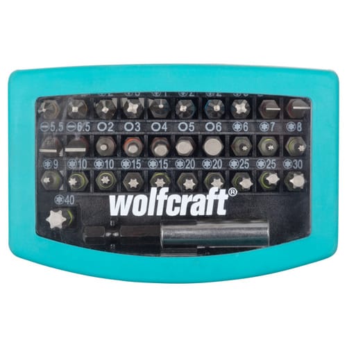 WOLFCRAFT Bit-Box »2975000« - grau