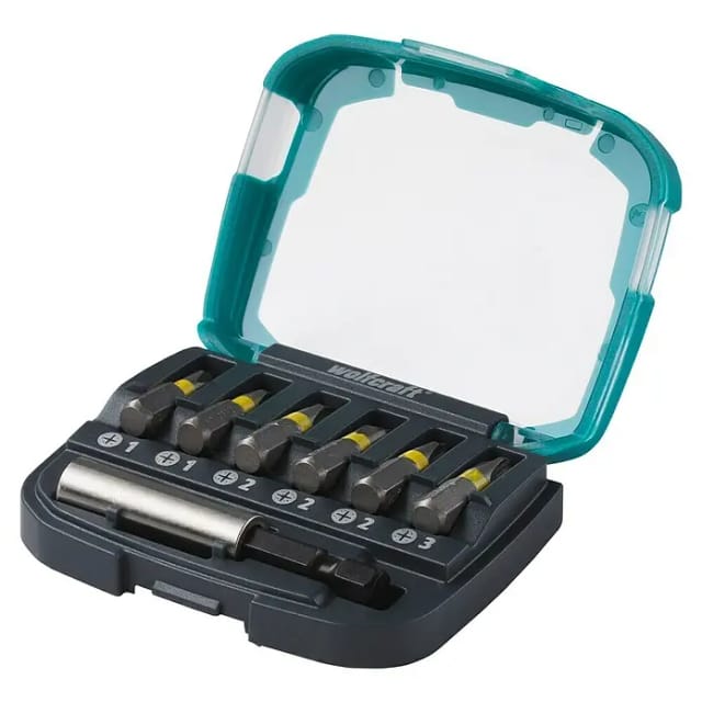 WOLFCRAFT Bit-Set »2976000«, Sechskant - bunt