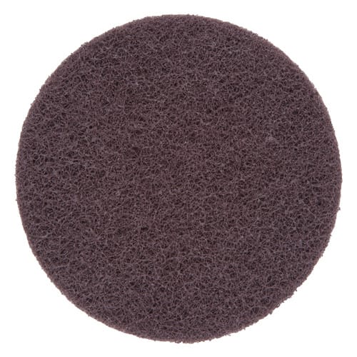 WOLFCRAFT Haft-Schleifvlies, Ø 125 mm - braun