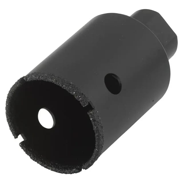 WOLFCRAFT Lochsäge »Ceramic«, Ø: 40 mm, Diamant/Stahl - schwarz
