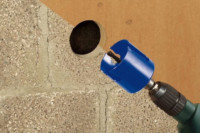 WOLFCRAFT Lochsäge, Ø: 127 mm, Hartmetall - blau