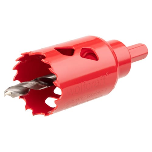WOLFCRAFT Lochsäge, Ø: 35 mm, Bimetall - rot