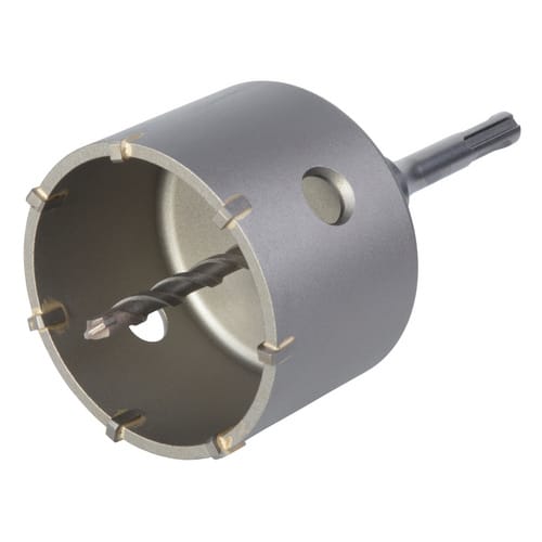 WOLFCRAFT Hohlbohrkrone, Ø: 83 mm, Hartmetall - silberfarben