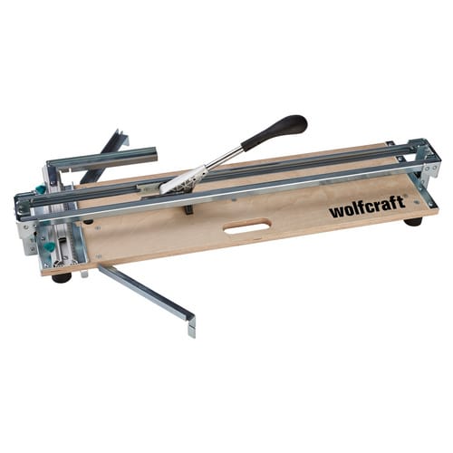 WOLFCRAFT Fliesenschneider » TC710 W«, silberfarben/Holzfarben, Holz/Metall - beige