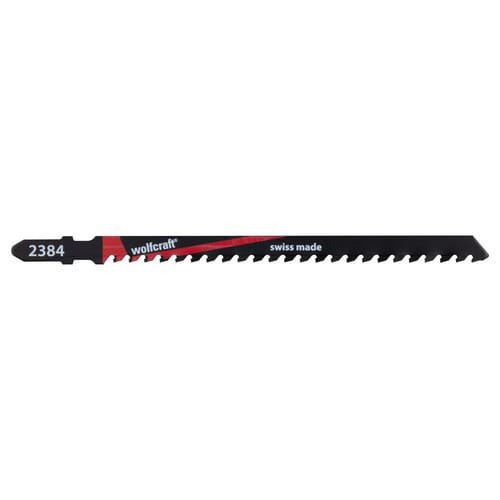 WOLFCRAFT Stichsägeblatt, Länge: 132 mm, Hartmetall - schwarz