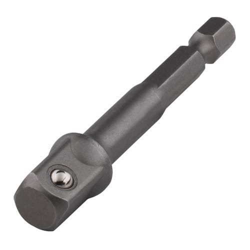 WOLFCRAFT Stecknuss-Adapter »2415000«, Für 3/8", 1/4"-Sechskant - silberfarben