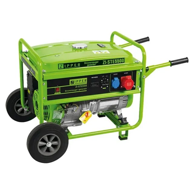 ZIPPER Stromerzeuger »ZI-STE5500«, 5,5 kW, Tankvolumen: 25 l - gruen