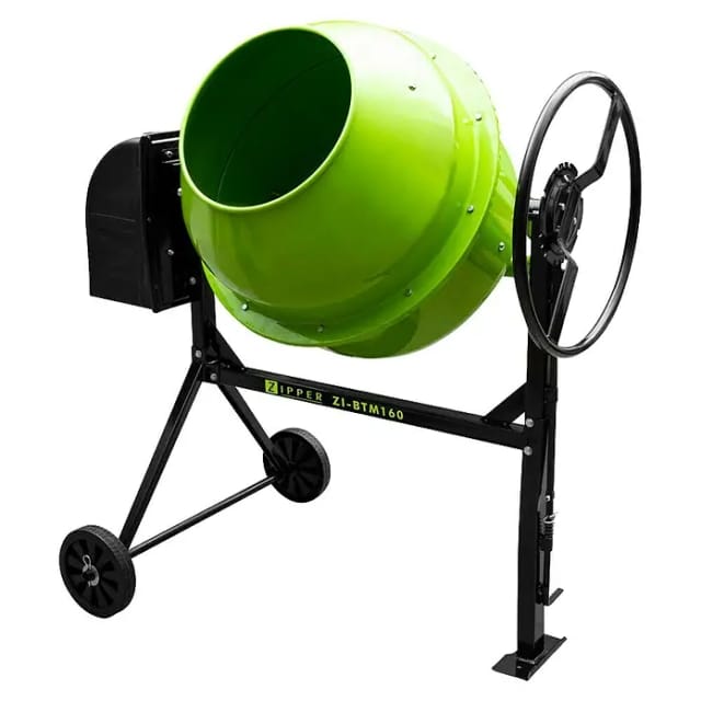 ZIPPER Betonmischer »ZI-BTM160«, 160 l, Motorleistung: 650 W, 230 V - gruen