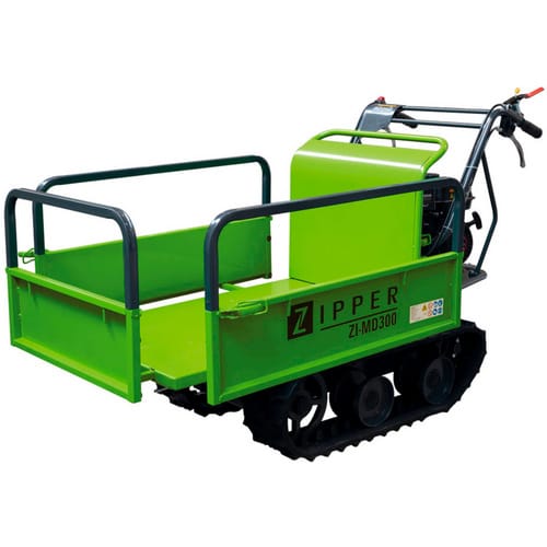 ZIPPER Miniraupendumper »ZI-MD300«, grün, 4,1 kW, Tankinhalt: 3,6 l, ohne Akku - gruen