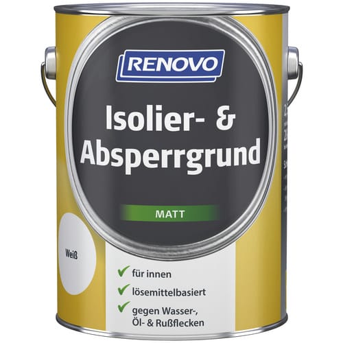 RENOVO Isolier- und Absperrgrund - weiss