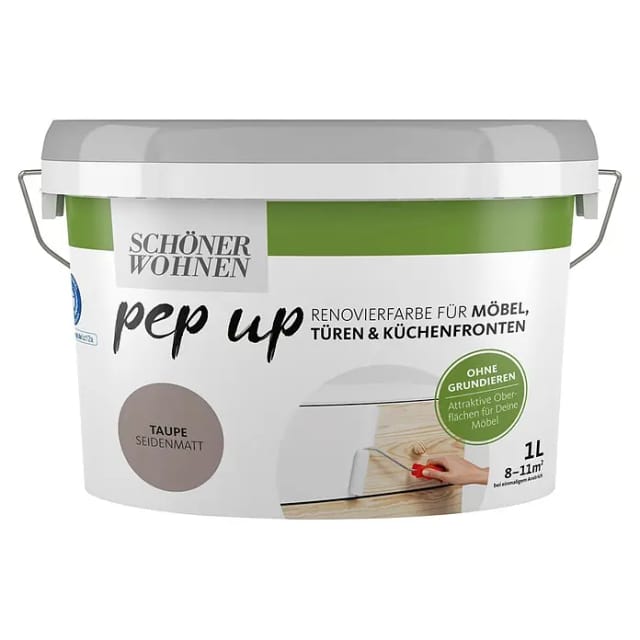 SCHÖNER WOHNEN FARBE Renovierfarbe, beige , seidenmatt