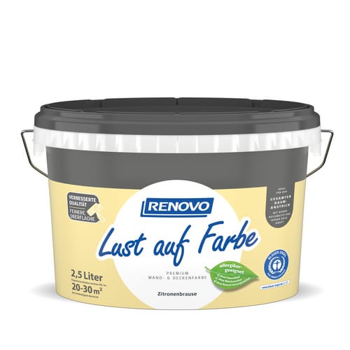 RENOVO Dispersionsfarbe - gelb