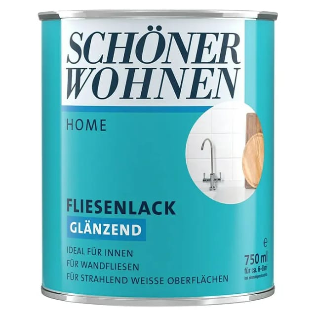 SCHÖNER WOHNEN FARBE Fliesen-Lack, weiß , glänzend - weiss