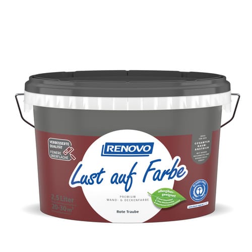 RENOVO Dispersionsfarbe - rot