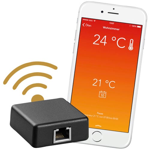 HAAS & SOHN Wifi-Kit für Haas & Sohn Pelletofen - schwarz