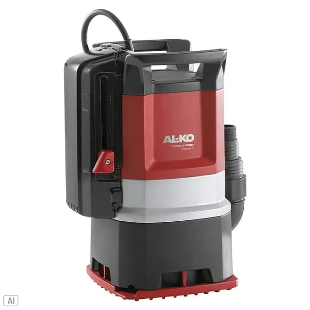 AL-KO Tauchpumpe »Premium«, Förderleistung 15000 l/h, 1000 W - rot