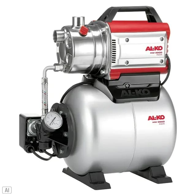 AL-KO Hauswasserwerk »Classic«, Fördermenge: 3100 l/h, 650 W - silberfarben