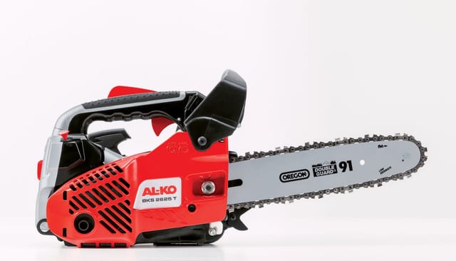 AL-KO Benzin-Kettensäge, 0.9 kW, 1.2 PS, 21 m/s, 25 cm - rot