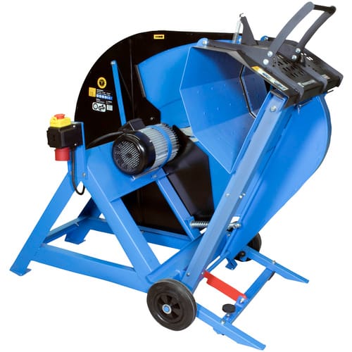 GÜDE Wippkreissäge »GWS 700 HM-2«, 5200 W, 400 V, Länge Sägeblatt: 70 mm - blau