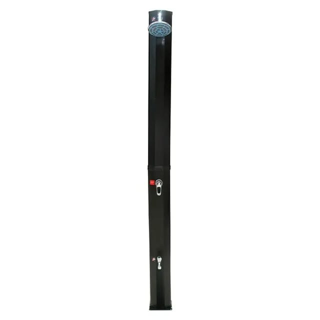 MYPOOL Solardusche »Premium«, Kunststoff, mit 35 l-Tank, verstellbarer Duschkopf - schwarz