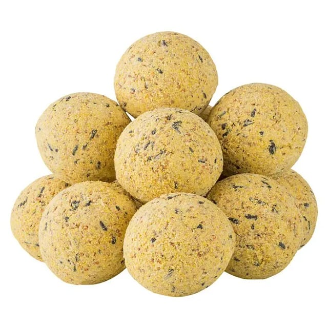 DOBAR Vogelfutter, 100 Stück Meisenknödel Protein